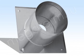 Разделка потолочная DN115/200, 940х940 мм Теплодар (СНИП) универсальная, для трубы дымохода